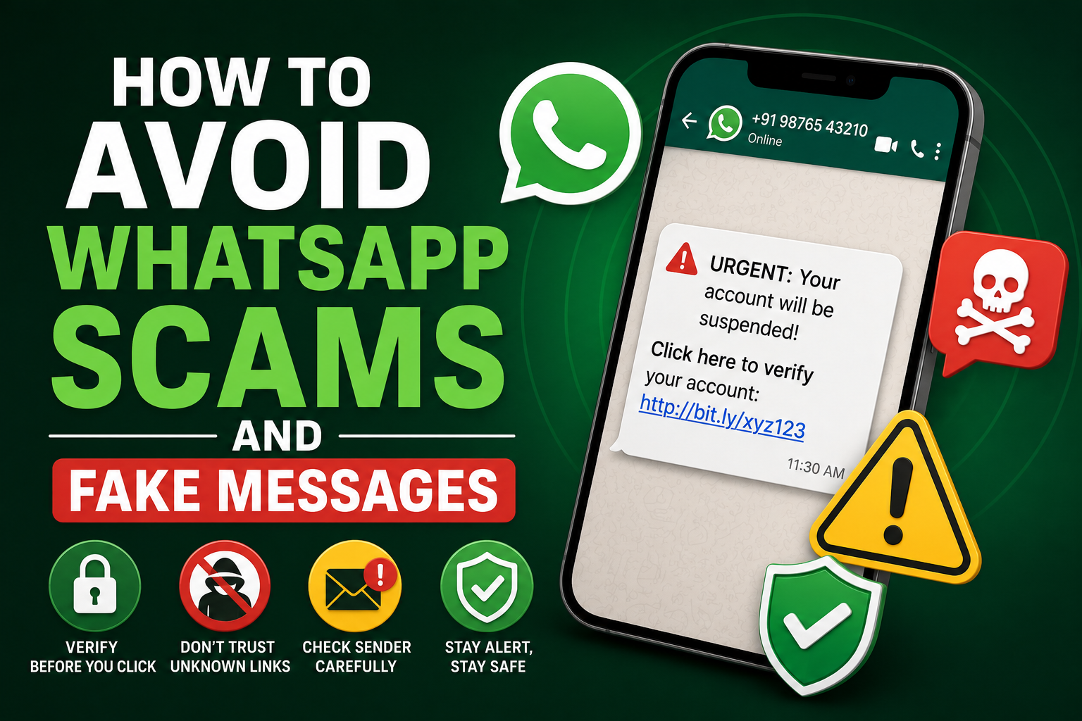 How to Avoid WhatsApp Scams
