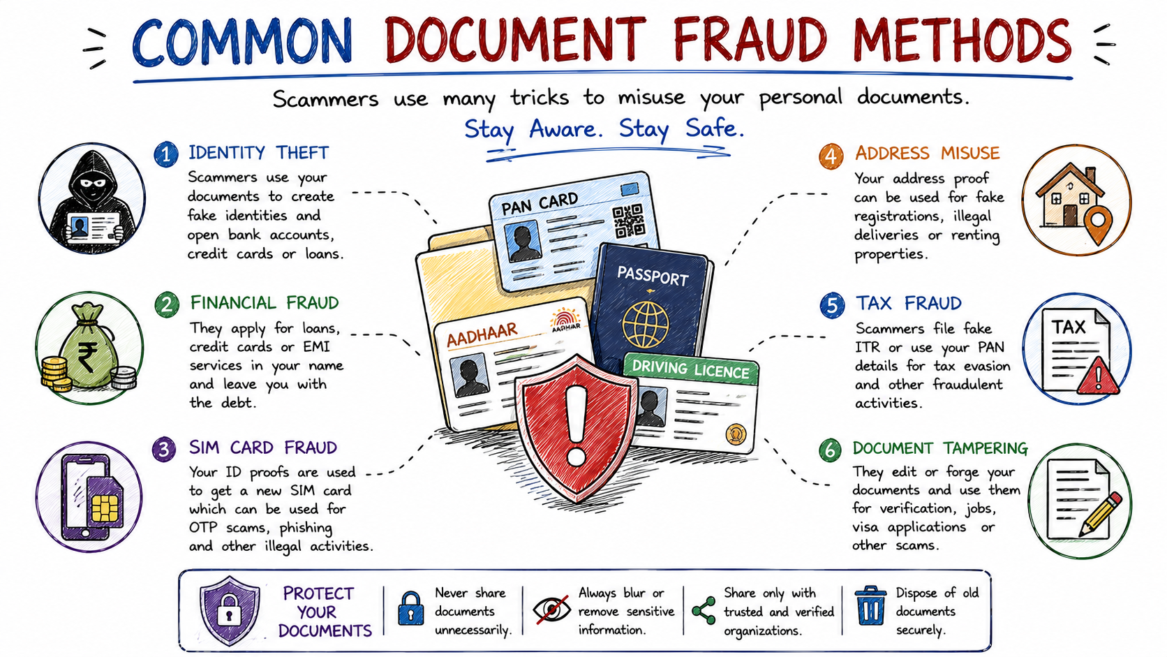 Common Document Fraud Methods