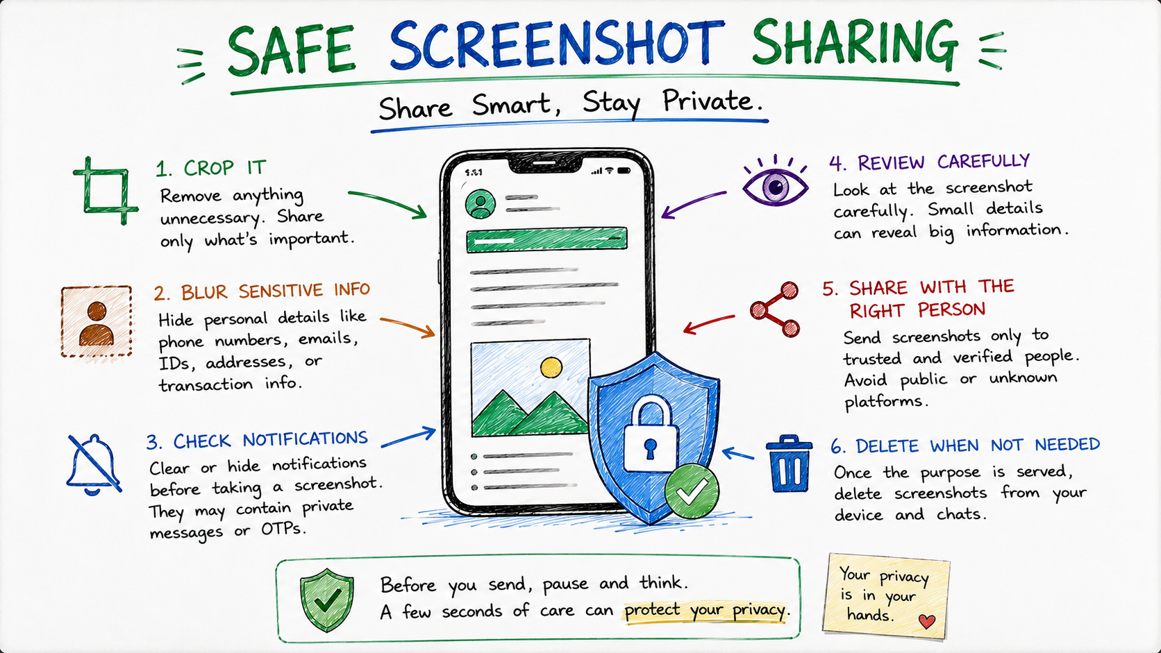 Safe Screenshot Sharing